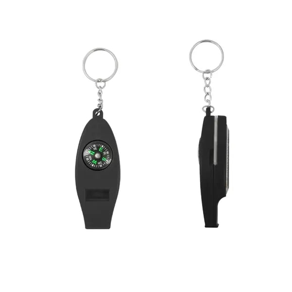 Outdoor Emergency Compass Whistle