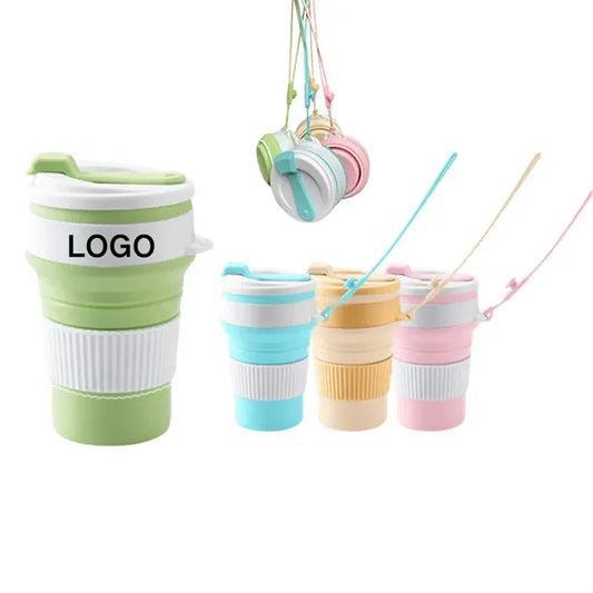 11.84oz Travel Silicone Folding Cup