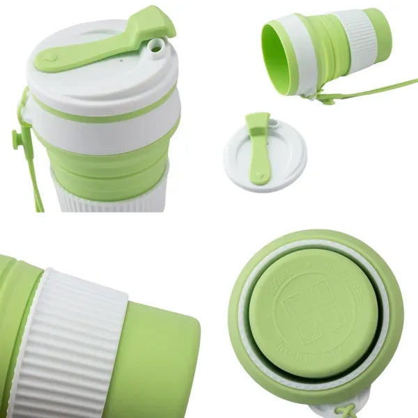 11.84oz Travel Silicone Folding Cup