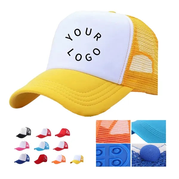 Unisex Summer Mesh Cap for Breathable Sun Protection