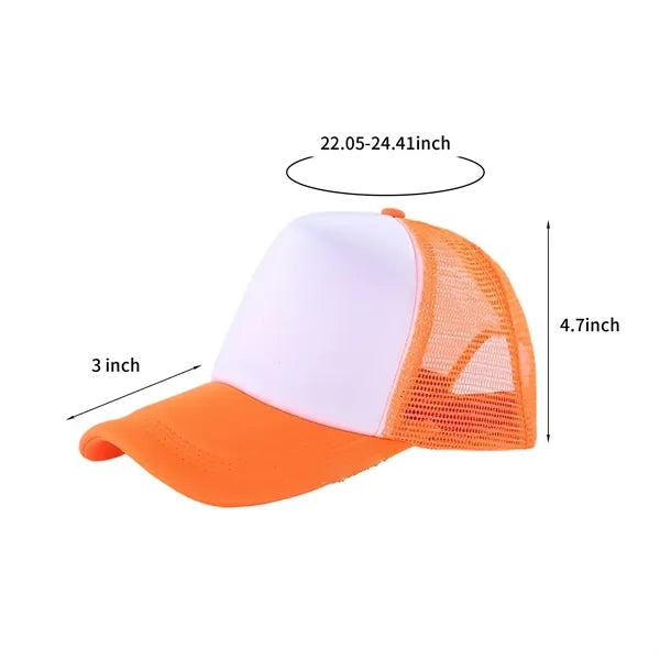 Unisex Summer Mesh Cap for Breathable Sun Protection