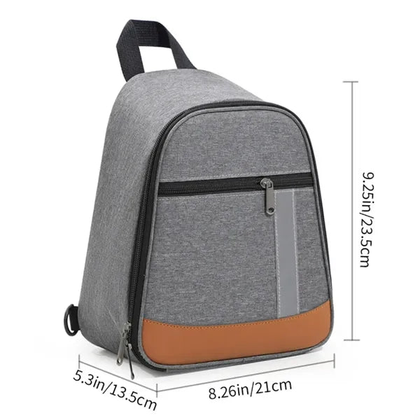 Insulated Cooler Backpack with Reflective Strip