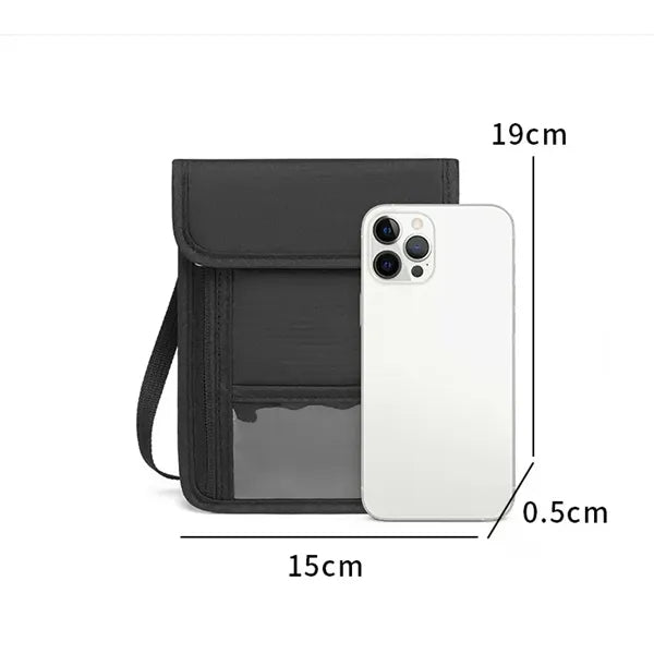Passport Holder Organizer Case with RFID Blocking