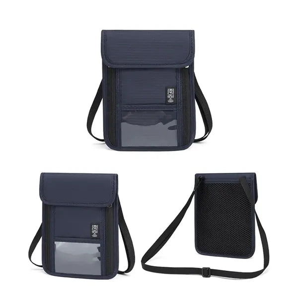 Passport Holder Organizer Case with RFID Blocking