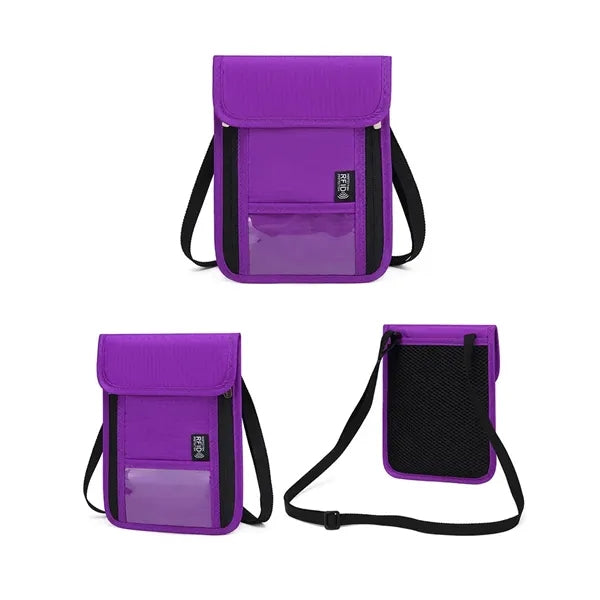 Passport Holder Organizer Case with RFID Blocking