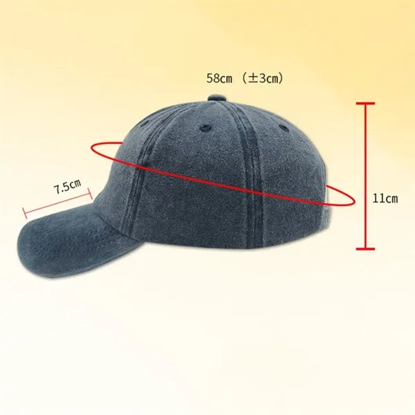 Premium Vintage Washed Baseball Cap