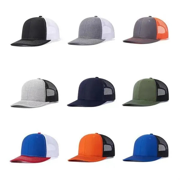 Trucker Hat-UV Protection & Colorblock Design