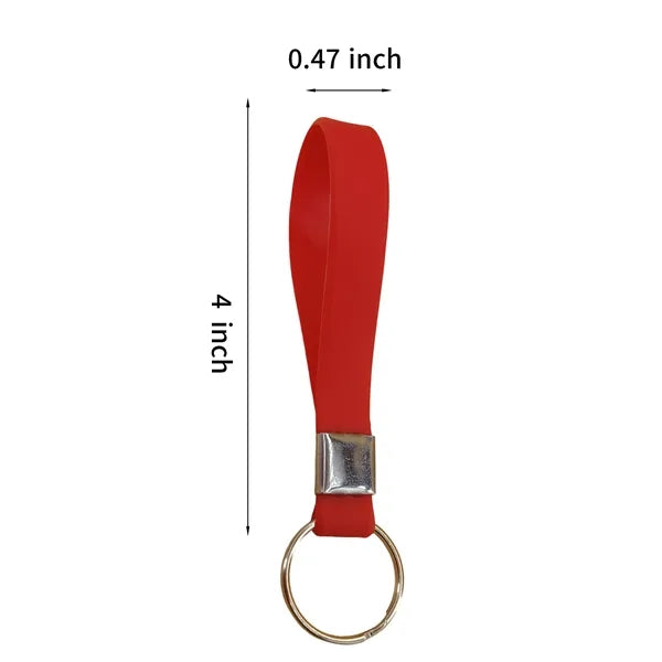 Multi-functional Silicone Keychain Wristband