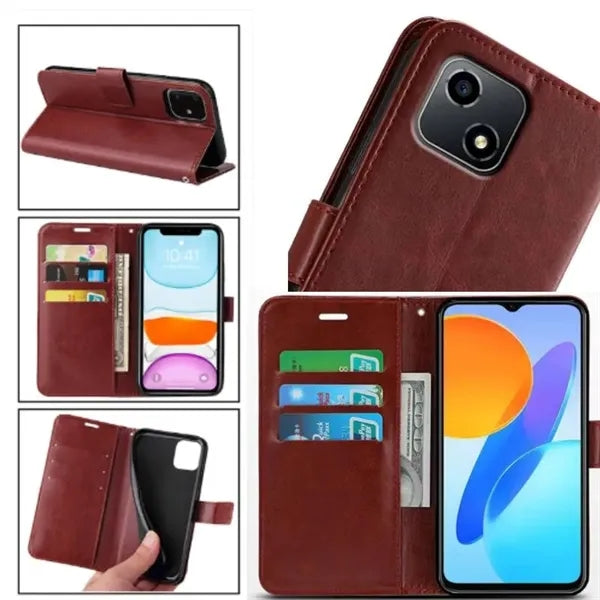 Compatible with iPhone 16 Wallet Case