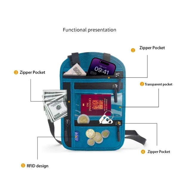 Travel Neck Wallet
