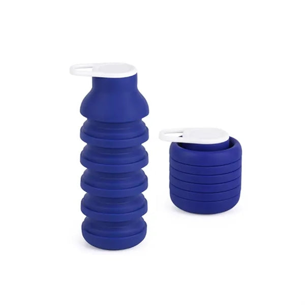 Silicone Outdoor Sports Folding Water Bottle