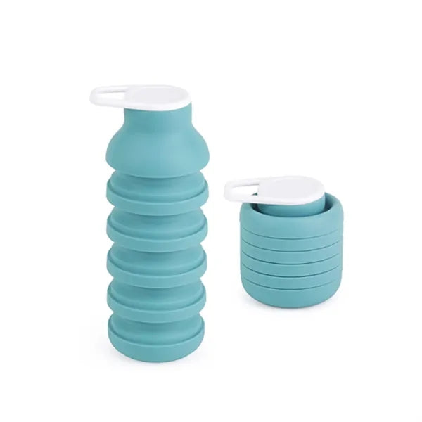 Silicone Outdoor Sports Folding Water Bottle