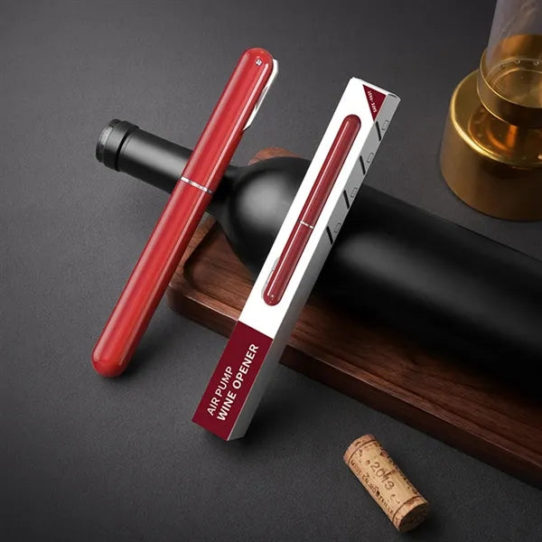 2-in-1 Air Pressure Wine Opener Corkscrew