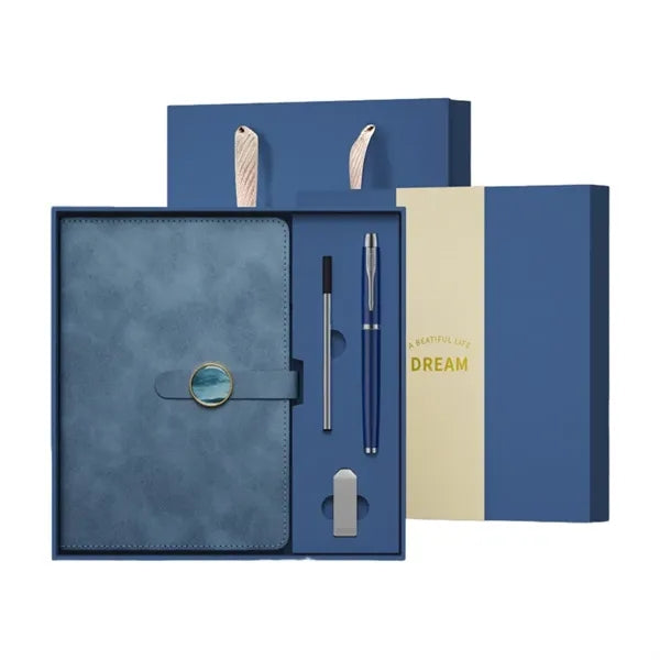 Light Luxury Multi-Functional Notepad Gift Set