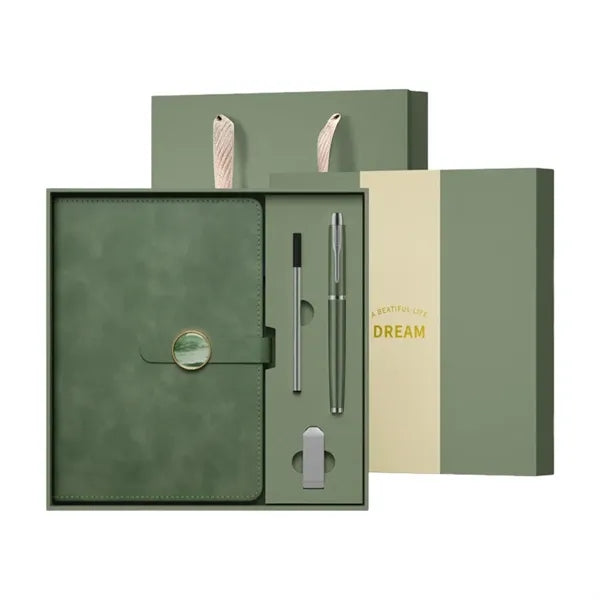 Light Luxury Multi-Functional Notepad Gift Set