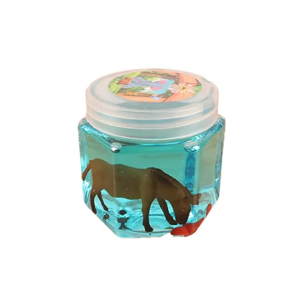 Animal Hexagonal Bottle Crystal Modeling Clay