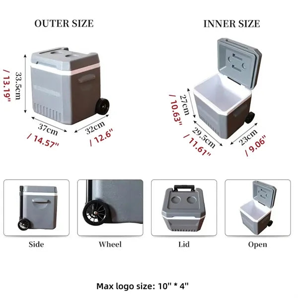 18L Wheeled Cooler Box