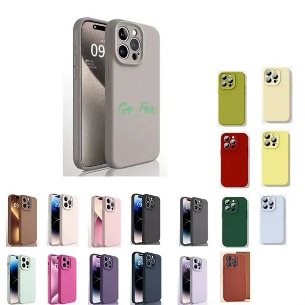 Compatible with iPhone 15 Liquid Silicone Case