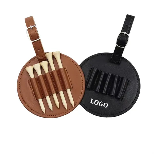 Golf Tee Leather Organizer