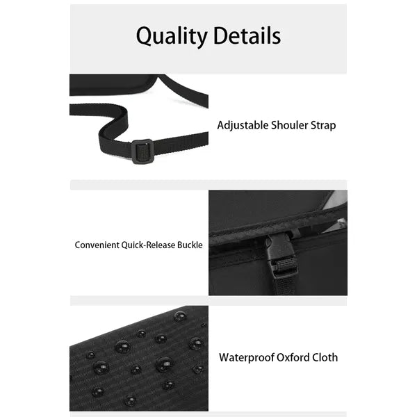 Passport Holder Neck Wallet with RFID Blocking
