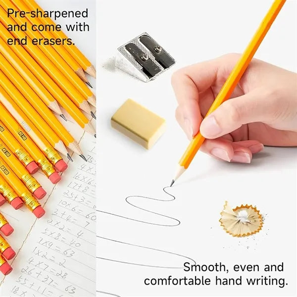 HB Pencil with Eraser
