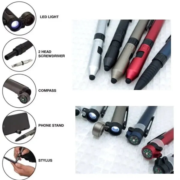 Outdoor Multifunctional Screwdriver Tool Ballpoint Pen