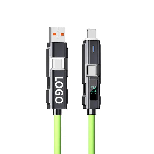 Fast Charging Self Rolling Magnetic Data Cable