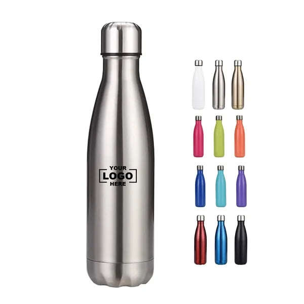 17 Oz Stainless Steel Cola Bottle