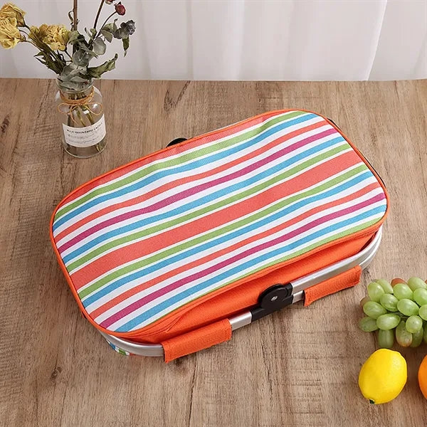 Aluminum Foil Picnic Cooler 30L Large Capacity Box