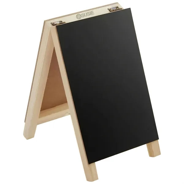 Foldable Double-Sided Chalkboard Stand