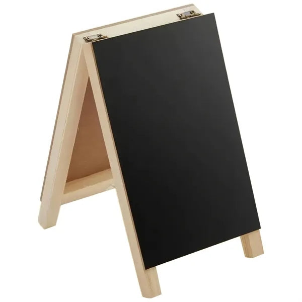 Foldable Double-Sided Chalkboard Stand