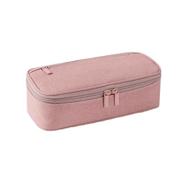 Canvas Pencil Case - Aesthetic Design & Large Capacity