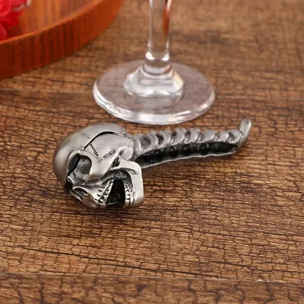 Stainless Steel Alloy Skull-shaped Bottle Opener