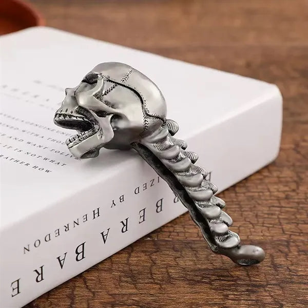 Stainless Steel Alloy Skull-shaped Bottle Opener