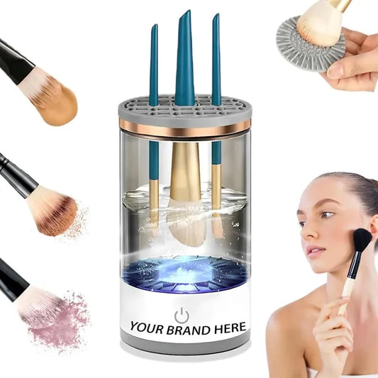 Automatic Makeup Brush Cleaner Tool