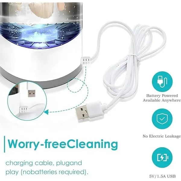 Automatic Makeup Brush Cleaner Tool