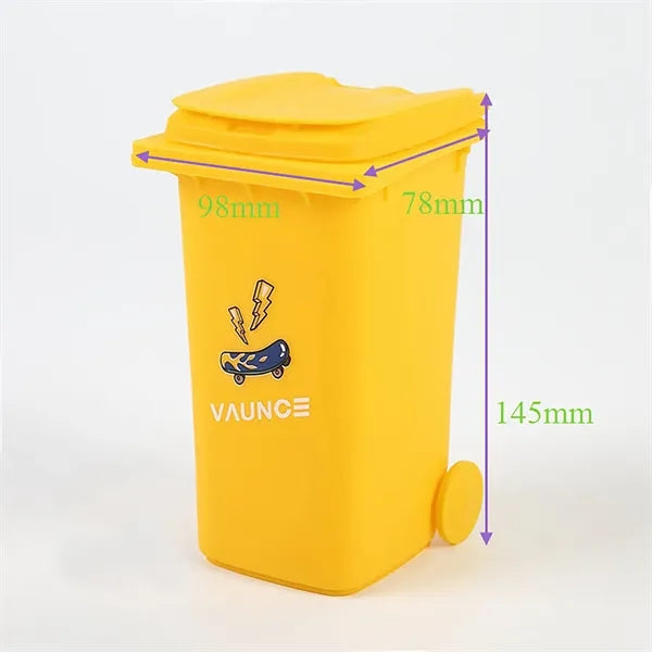Trash Can Shaped Pen Holder