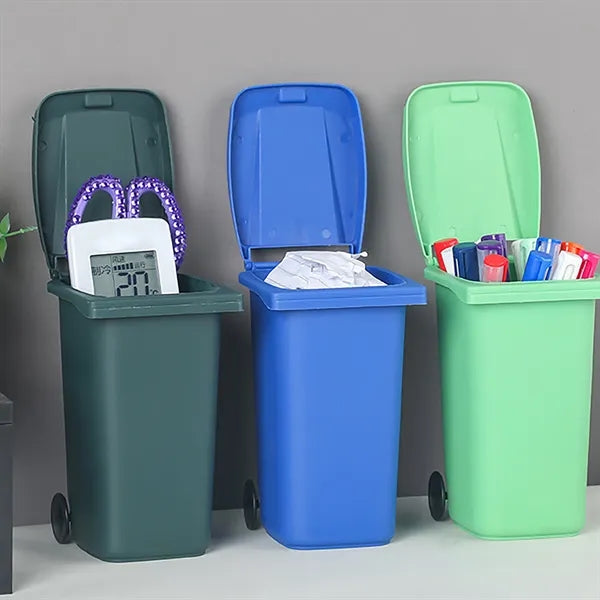 Trash Can Shaped Pen Holder