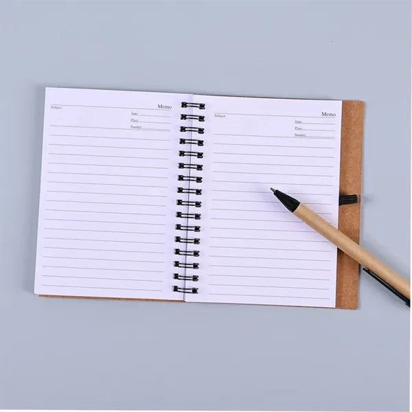 A6 Sticky Note Notebook With Pen