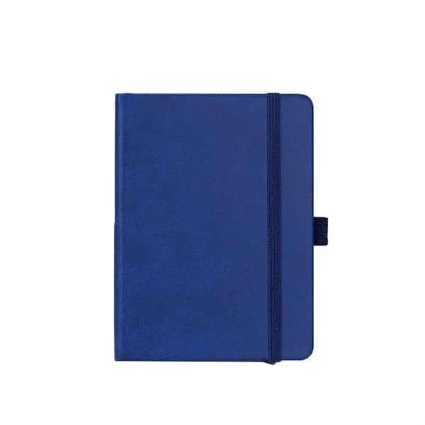 A6 PU Hard Leather Strap Notebook