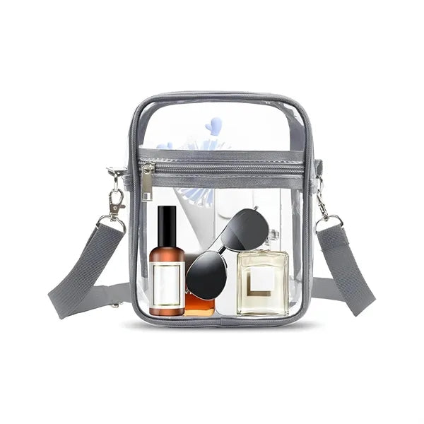 Small Transparent PVC Crossbody Bag