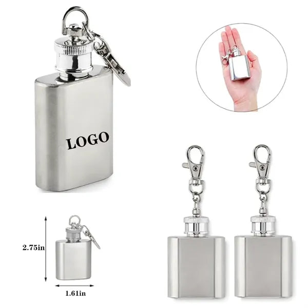 Mini Keychain Wine Bottle