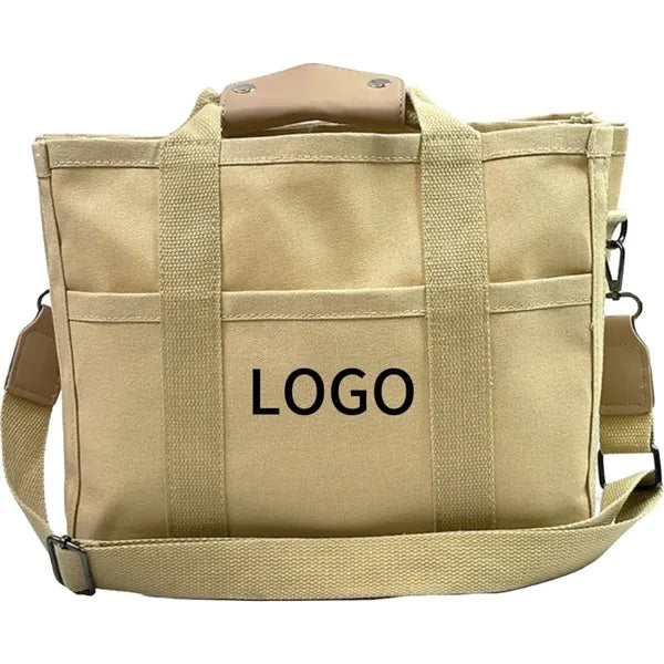 11.81 inch multifunctional mother and baby canvas bag