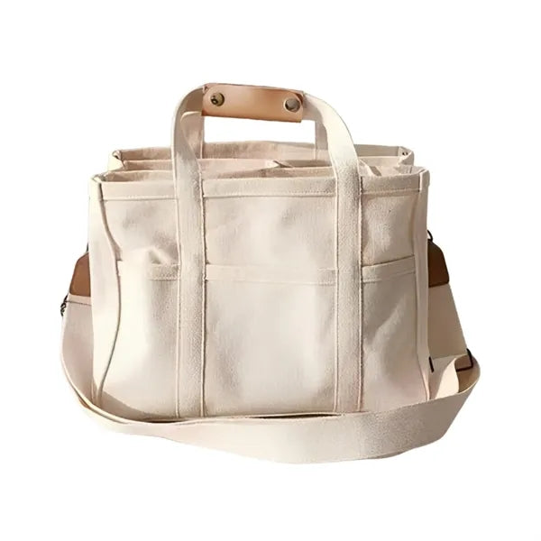 11.81 inch multifunctional mother and baby canvas bag