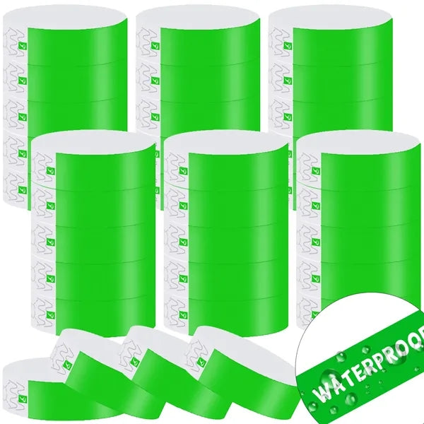 Waterproof Recyclable Tear Resistant Paper Bracelets