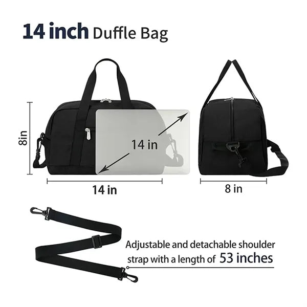 Small Travel Sports Gym Duffle Bags Personal Item Carry On