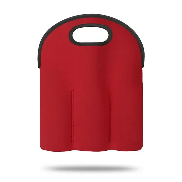 6 Pack Wine Bottle Neoprene Cooler Bag