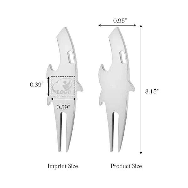 Creative Shark Style Divot Tool