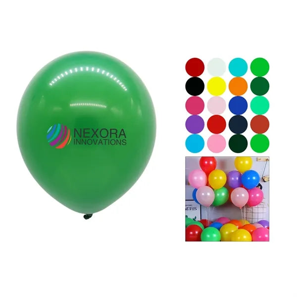 Thickened Latex Party Balloons