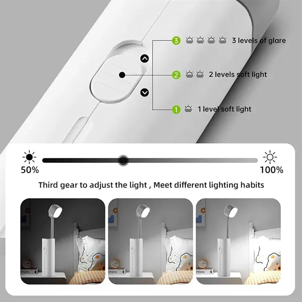 4 in 1 Multi function LED Portable Eye Desk Lamp
